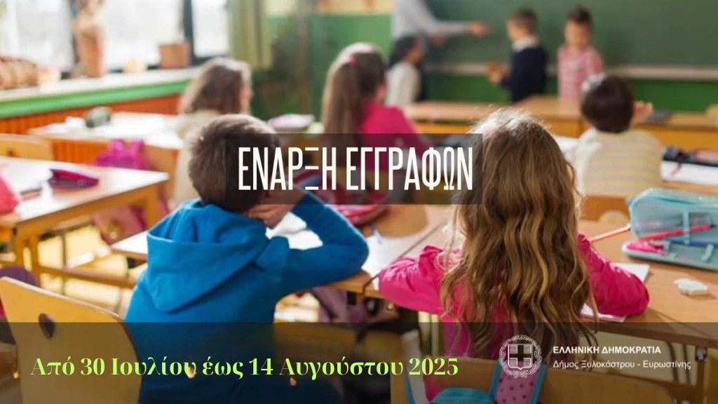 Πρόσκληση εκδήλωσης ενδιαφέροντος για το πρόγραμμα «Προώθηση και υποστήριξη παιδιών για την ένταξή τους στην προσχολική εκπαίδευση» 2025-2026