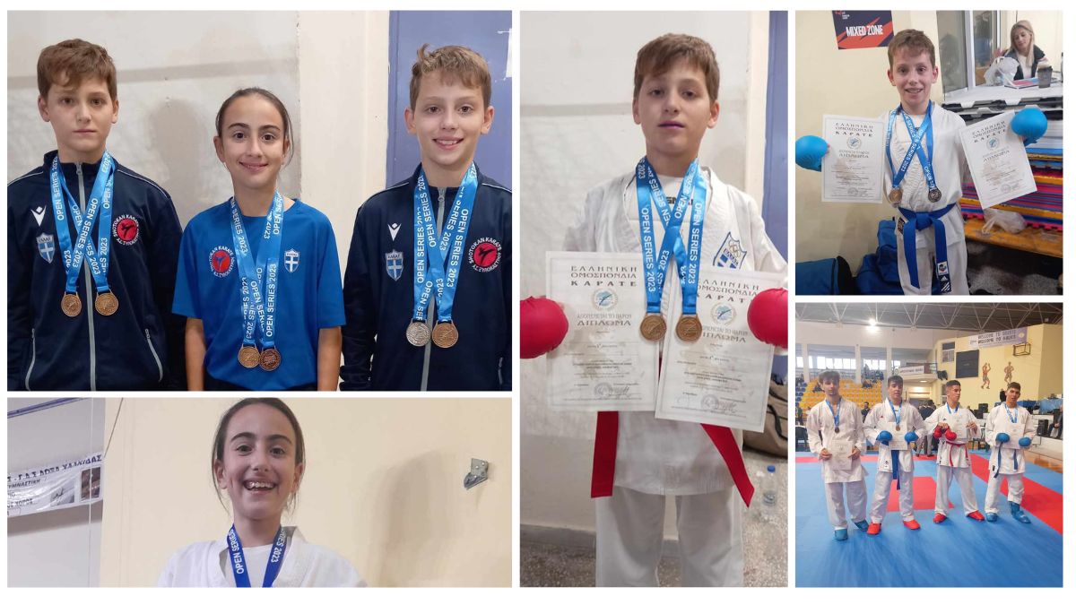 Αθλητικός Σύλλογος Shotokan Karate Ξυλοκάστρου – Γύρισε σπίτι με 7 μετάλλια!