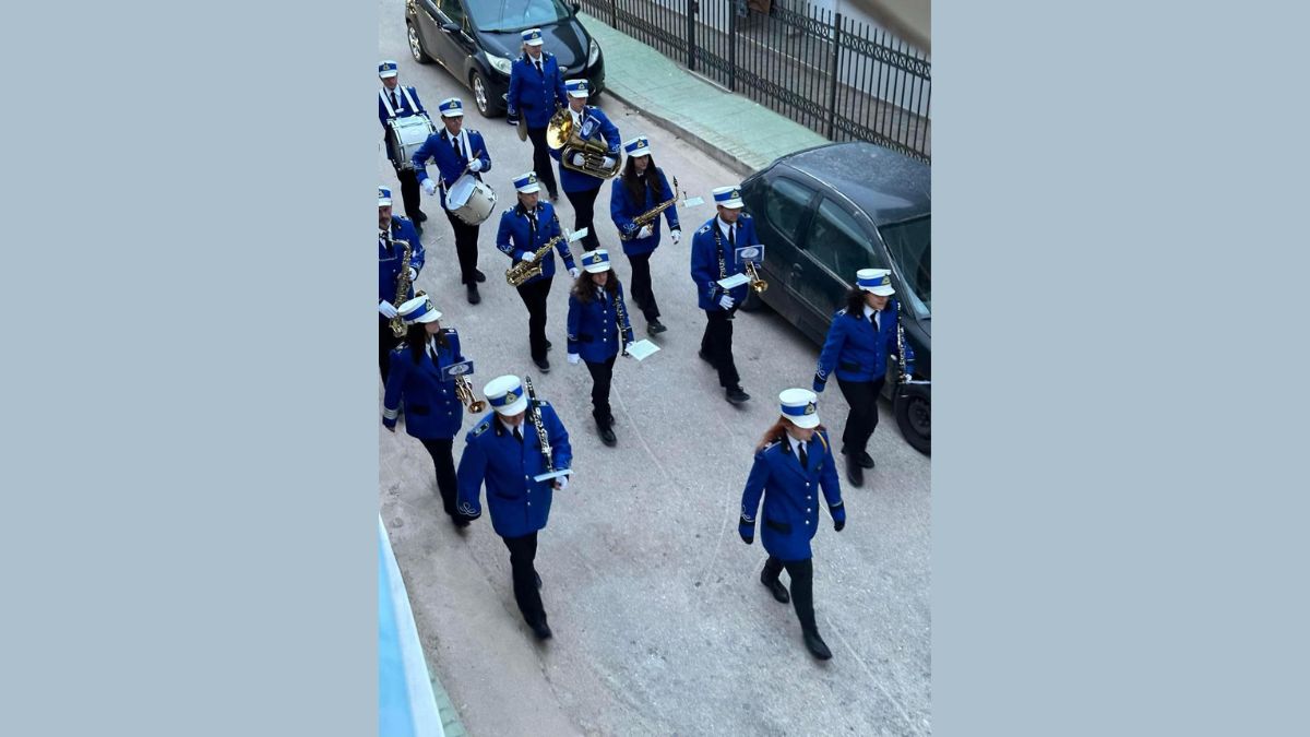 Η Δημοτική Φιλαρμονική Ξυλοκάστρου στη Λιτανεία του Αγίου Μακαρίου