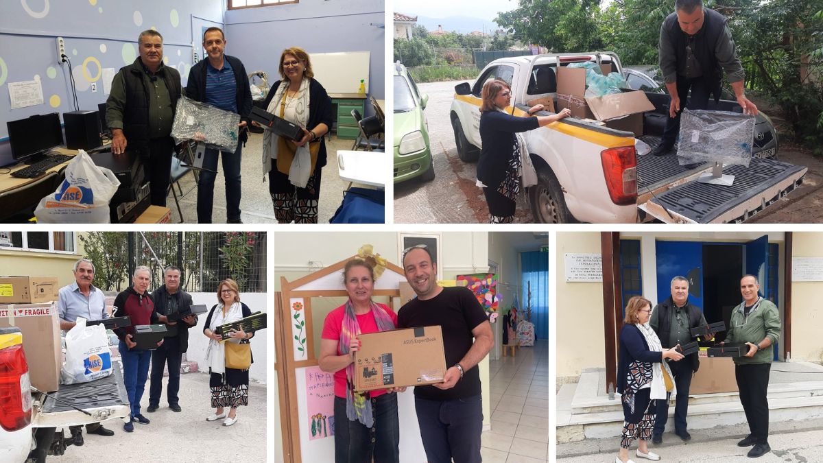 Ολοκληρώνεται  η παράδοση των Ηλεκτρονικών Ειδών στα σχολεία της Α΄Βάθμιας εκπαίδευσης του Δήμου μας