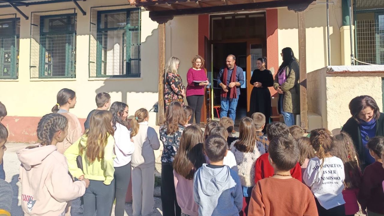 Ενημέρωση μαθητών για τον θεσμό του Κοινωνικού Παντοπωλείου στη Λυκοποριά