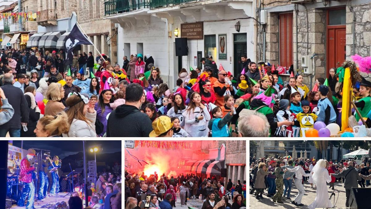 Μεγάλη επιτυχία και αθρόα συμμετοχή στις Αποκριάτικες Εκδηλώσεις 2026 του Δήμου Ξυλοκάστρου-Ευρωστίνης