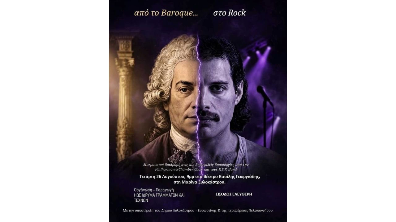 Μουσική παράσταση «Από το Baroque... στο Rock»