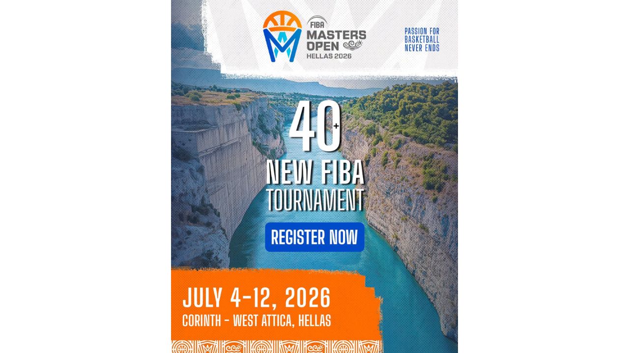 Τελετή Έναρξης του FIBA Masters Open 2026 στο Ξυλόκαστρο