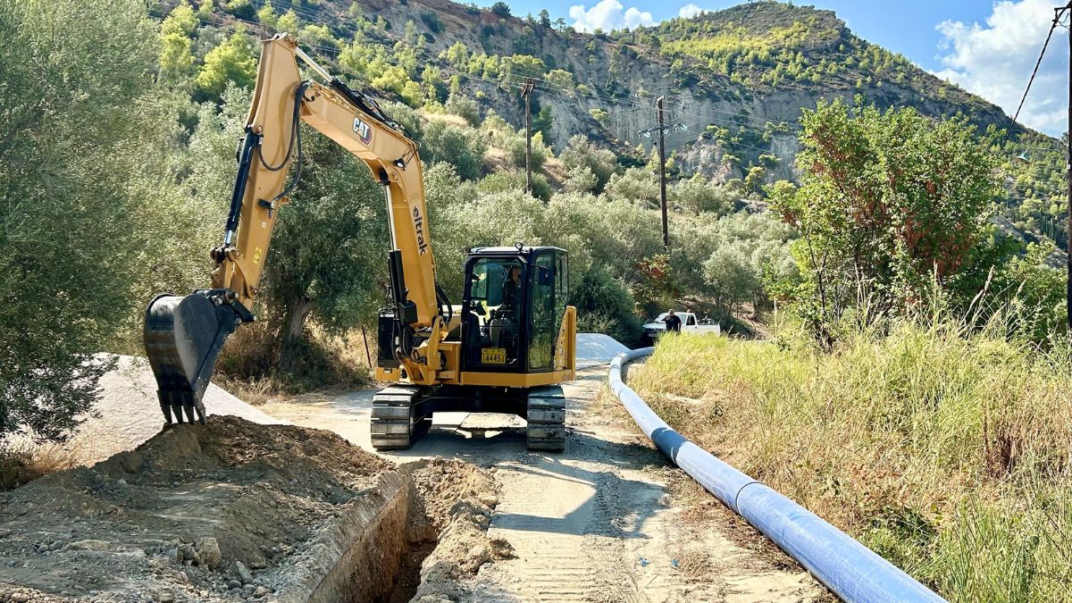 Κατασκευή Έργου Ύδρευσης