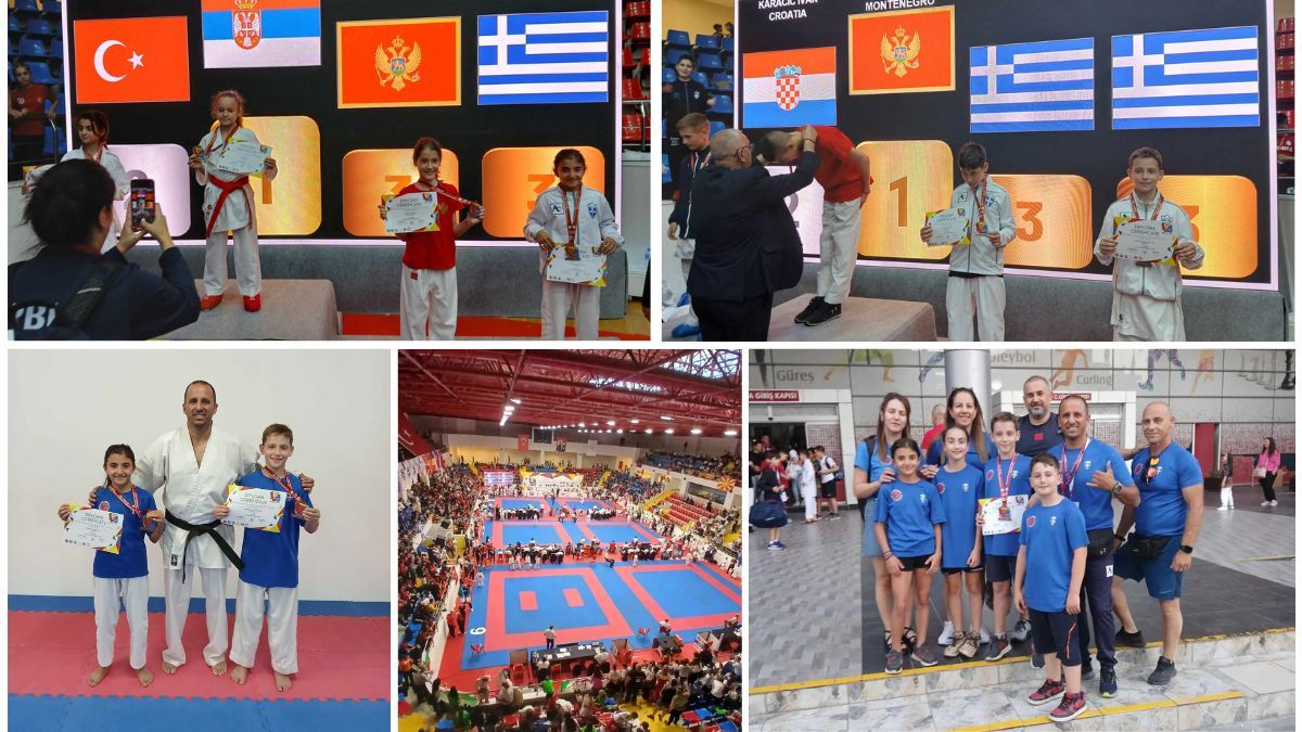 Τεράστια επιτυχία του Αθλητικού Συλλόγου Shotokan Karate Ξυλοκάστρου στο Βαλκανικό πρωτάθλημα Παίδων Κορασίδων 2024